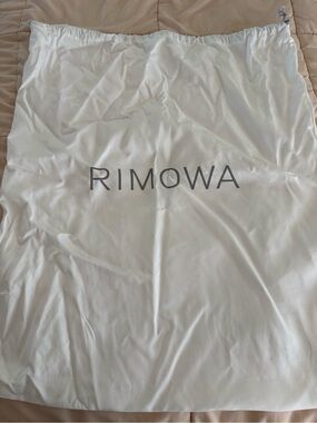 RIMOWA White Drawstring Dust Bag - essential cabin